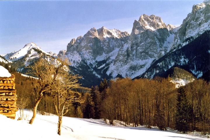 Im Kaisertal unterwegs im Winter