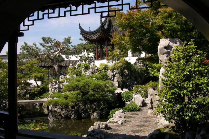 Garten in China Town