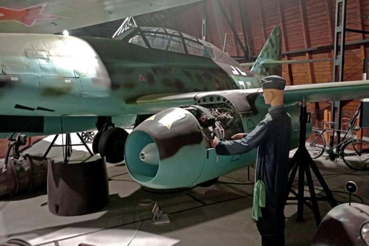 Luftfahrtmuseum in Prag: Me262