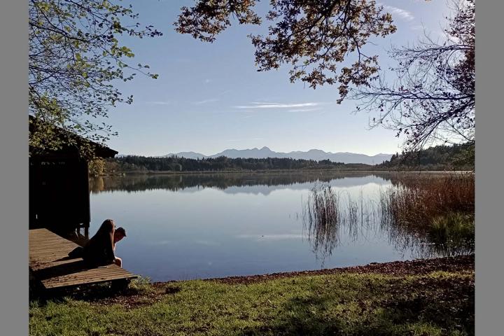 Badestelle am Hofstätter See