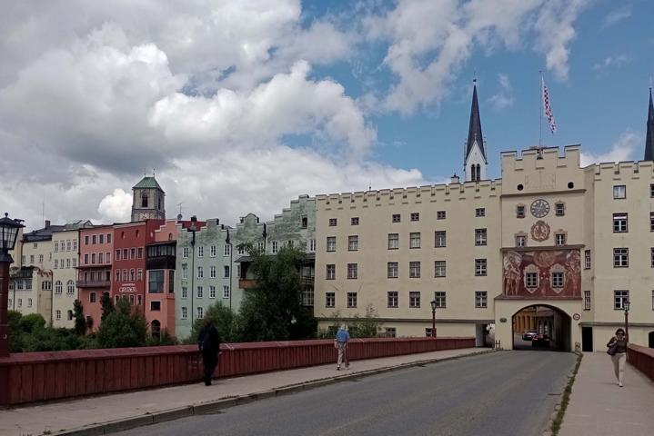 Wasserburg: Blick zur Altstadt
